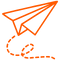 paper airplane icon
